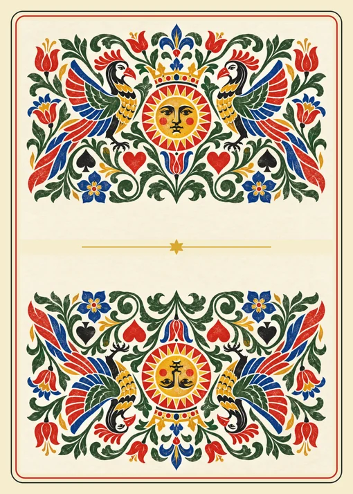 Festival card back